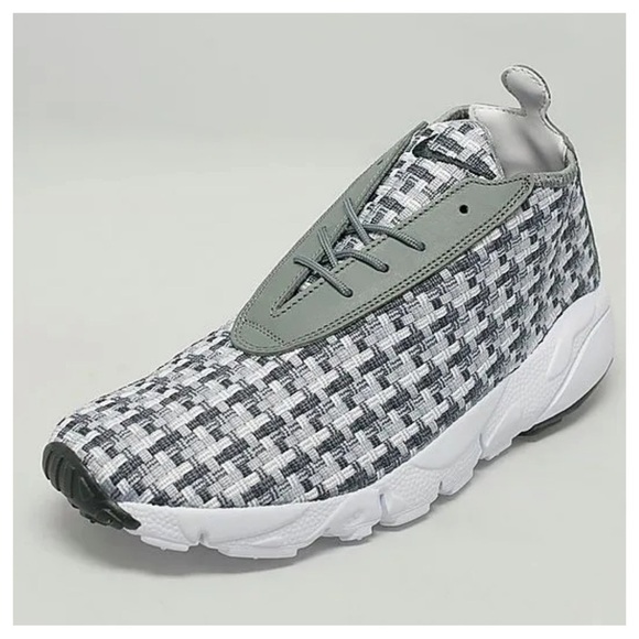 Nike Air Footscape Desert Chukka – White – Cool Grey – Pure Platinum man’s 8.5 - Picture 1 of 13